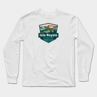 National Park Isle Royale Michigan Long Sleeve T-Shirt